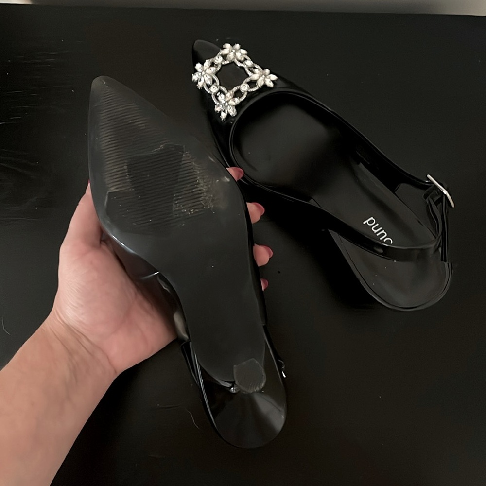 ABOUND RUBBY JEWELED SLINGBACK PUMP - Picture 4 of 4